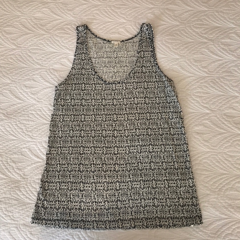 Sequin tank top